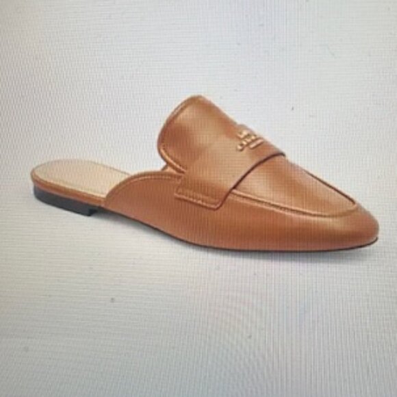 Coach Light Saddle Samie Leather Slide - Picture 9 of 11